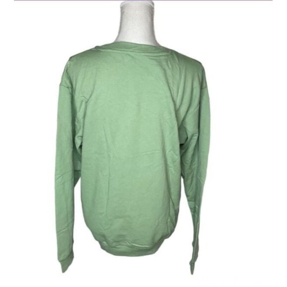 Desert Dreamer Women’s “Be Kind To Nature” Graphic Sweatshirt Green S - Picture 4 of 8